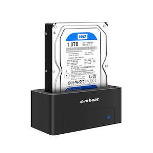 Storage Media: mbeat D1 USB 3.0 3.5" & 2.5" SATA HDD Docking Station - Black