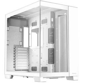 Pc Cases Cooling: Antec Constellation C8 Full-View E-ATX 440mm GPU. Full Tower Case WHITE