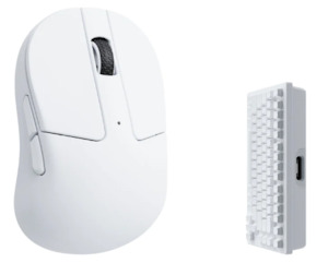 Mice: Keychron M4-A5 4000Hz  Wireless Mouse - White