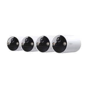 Security Cameras Surveillance: TP-Link Smart Wire-Free Indoor/Outdoor Security Camera 4 Pack