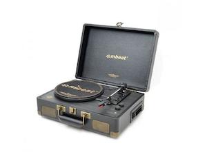 mbeat Uptown Retro Turntable with Bluetooth Streaming & Cassette Player