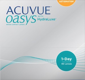 Acuvue Oasys 1-Day for Astigmatism 90 Pack