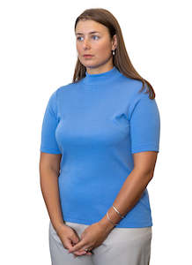 Clothing: Short Sleeve Turtle Neck Jumper