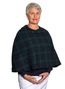 Tartan Cape - 100% Wool