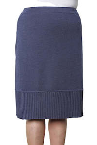 Made in Italy - Merino Donna Skirt - Knee Length