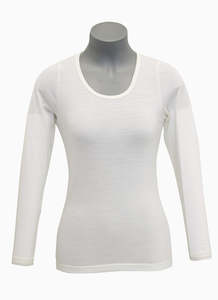 Long Sleeve Scoop Single Jersey