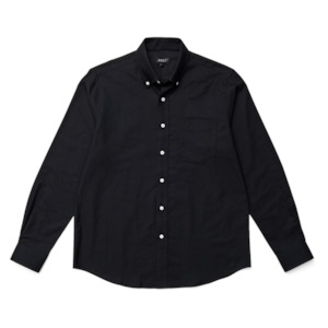 Isaac Oxford Shirt - Black ARDC