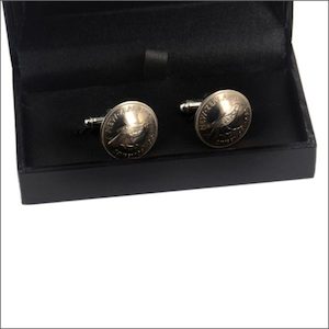 Sixpence coin cufflinks - Aotearoa.co.nz - Beautiful cufflinks