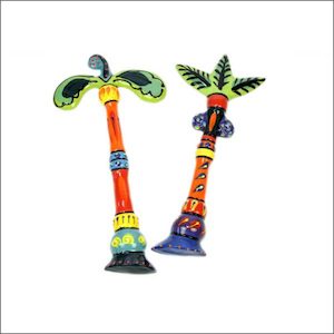 Ceramic palm trees and ceramic nikau trees - Aotearoa.co.nz