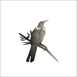 Metalbird baby tui silhouette - Great gift Aotearoa.co.nz