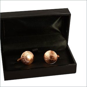 Coin cufflinks: One cent - Aotearoa.co.nz