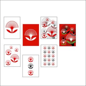 Pohutukawa cards Xmas cards - Cool cards - Aotearoa.co.nz