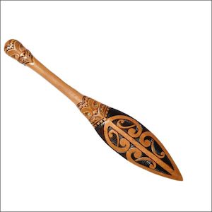 Medium Maori wooden paddle - Aotearoa.co.nz - Popular gift