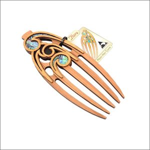 Maori hair comb (heru) - 5 pin comb - Aotearoa.co.nz