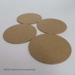 MDF Coasters