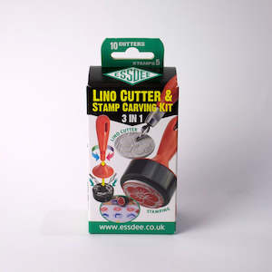 Artist supply: Lino Cutter and Stamp Carving Kit 3 in 1