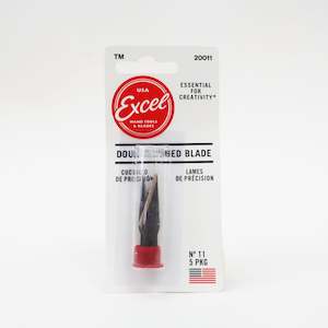 Excel Knife No.11 Double Honed Blade 5 Pieces