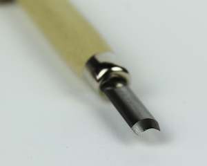 Artist supply: Stainless Steel - Medium Gouge