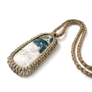 Aotea GeoBraid Bound Pendant