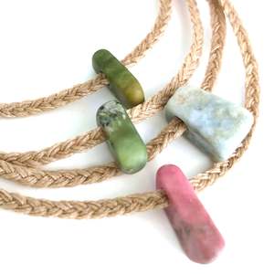 Under 100: NZ Gemstone Keepsake Necklace/Pendant