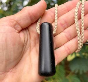 Obsidian Bound Amulet Pendant