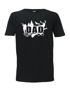 Mens Clothing: Hunting Dad - Men's T-Shirt - Black