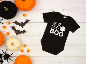 Halloween: Lil Boo - Halloween Baby Onesie