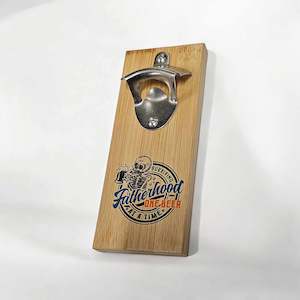 Surviving Fatherhood One Beer At A Time | Fridge Mounted Magnetic Bottle Opener