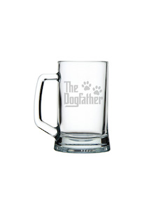 Fathers Day: The Dogfather Beer Mug