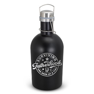 Surviving Fatherhood One Beer At A Time - 2L Beer Growler