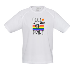 Sublimation Printed "Full of Pride" T-Shirt - Men's - Sizes S - 5XL