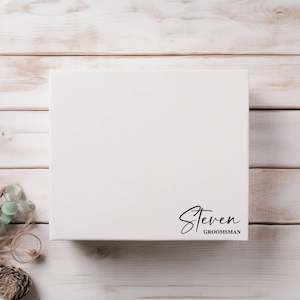 Minimalist Personalised Proposal Boxes