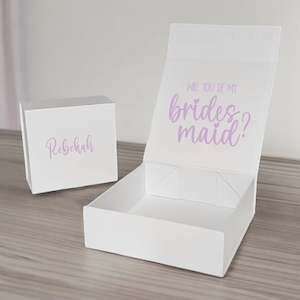 The Original Personalised Bridesmaid Proposal Box