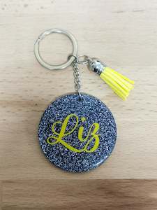 Personalised Keychain with Tassel