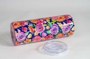 Mega Brights Floral Tumbler - 20oz Skinny