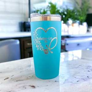 Profession Series - Personalised Engraved Coffee Tumbler - Health Professional |…