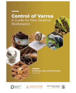 Control of Varroa 3rd edition – by Michelle Taylor and Mark Goodwin