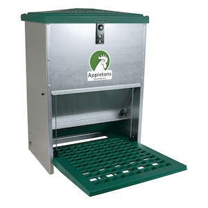 Potting mix manufacturing and packaging: Feed-o-Matic Treadle Feeder