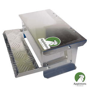 Potting mix manufacturing and packaging: Bantam Step On Feeder | Appletons