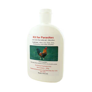 RX for Parasites 250g | Safe for Small Animals & Birds