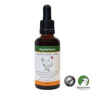 Poultry Nutri-Max with Fenugreek & Kelp 50ml | Appletons