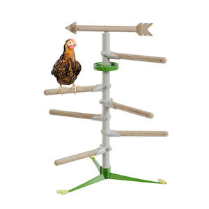 Potting mix manufacturing and packaging: Hen Adventure Kit | Freestanding Chicken Perch