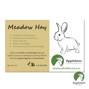 Potting mix manufacturing and packaging: Meadow Hay | 50L Cardboard Box