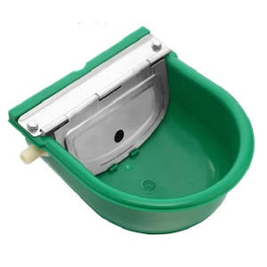 Green Nylon Water Trough 5L | Perfect for Poultry & Animals