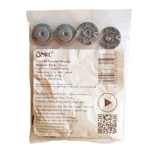 Potting mix manufacturing and packaging: Node Washer Replacement Pack - Grey | Geo Bird Cage