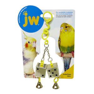 Potting mix manufacturing and packaging: Dice Budgie Toy | JW Bird ActiviToy