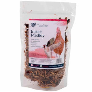 Potting mix manufacturing and packaging: Insect Medley 125g | Topflite