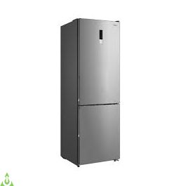 Midea 321L Fridge Freezer Stainless Steel, RPK