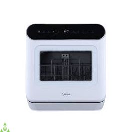 Midea 3 Place Setting Bench Top Mini Dishwasher, Ex-display