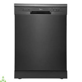 Midea 14 Place Dishwasher Black Stainless, Ex-display